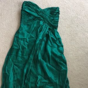 silk banana republic dress